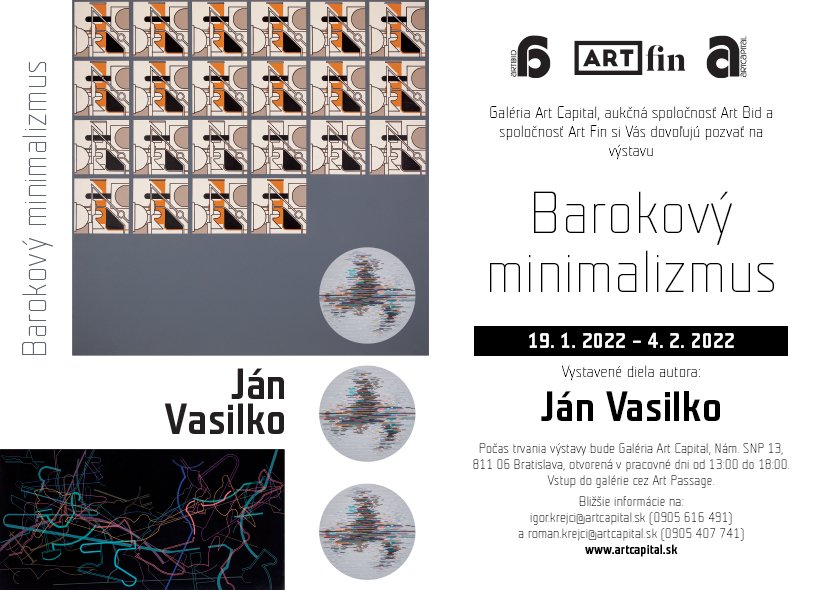 Ján Vasilko - Barokový minimalizmus