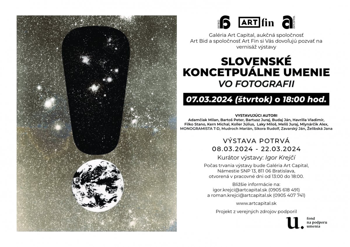 SLOVENSKÉ KONCEPTUÁLNE UMENIE - vo fotografii